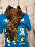 Planned Pooling Argyle Scarf for Adult (Fall)