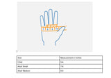 Fancy Fingerless Gloves with Accents (Adult Small)