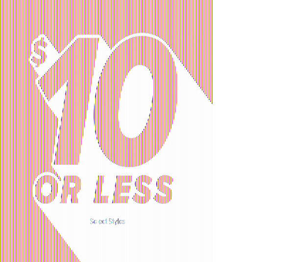 $10 or less