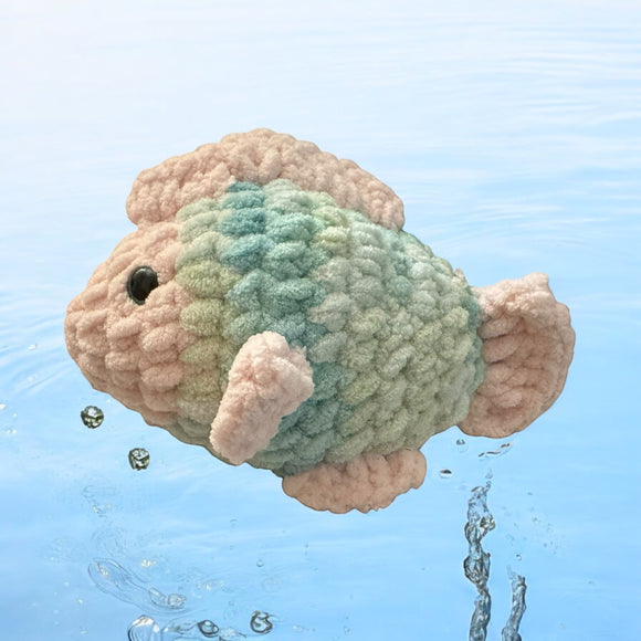 Crochet Fish Plush Toy