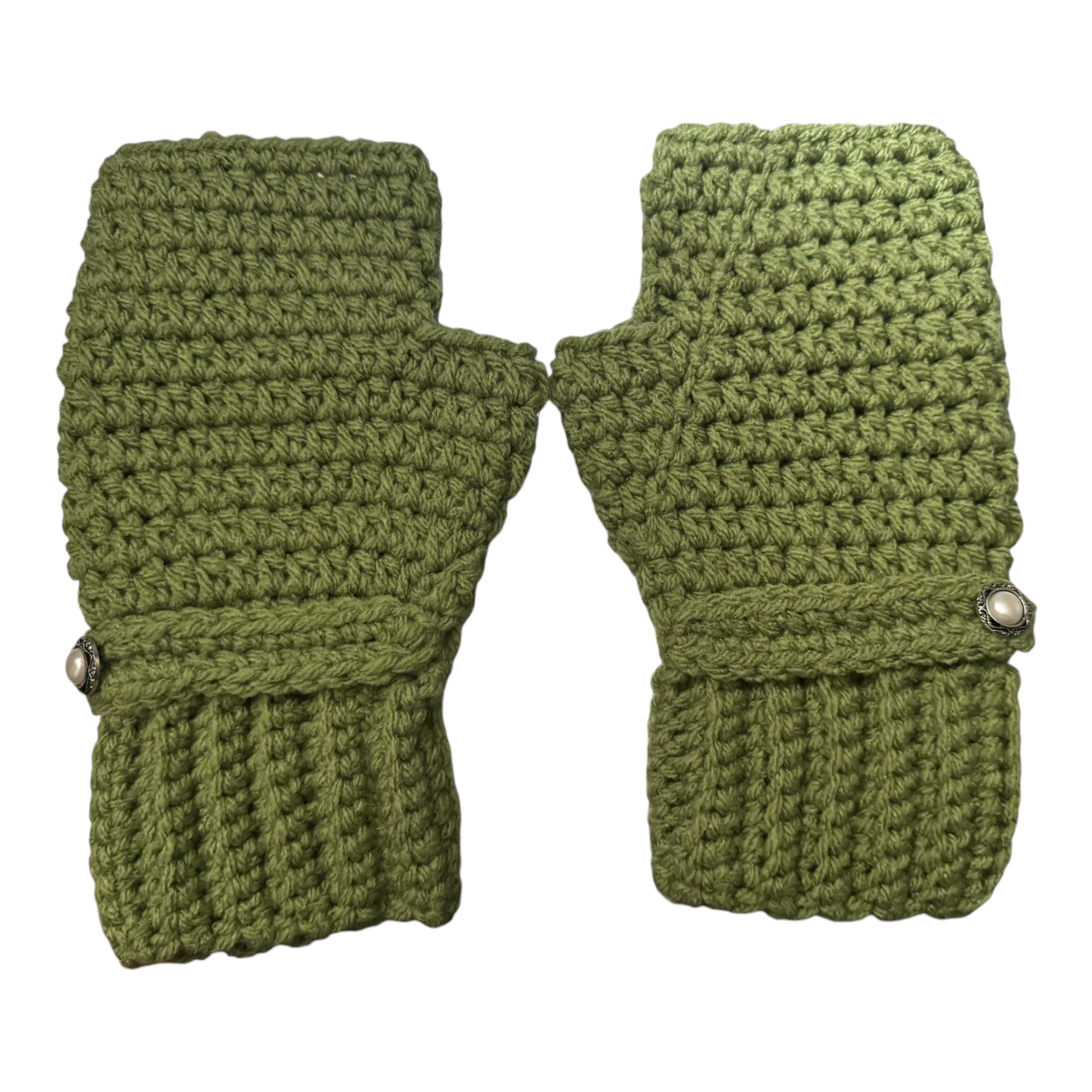 Fancy Fingerless Gloves with Accents (Adult Small) – Vanessa's