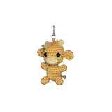 Mini Highland Cow Keychains