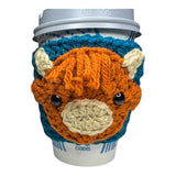 Highland Cow Cup Sleeve