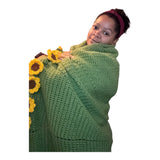 Sunflower Bouquet Blanket