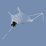Crochet Spider Web with Spider