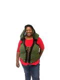 Genesis Hoodie (Patten by Nvcturnvl Knots) - Crochet Hooded Vest