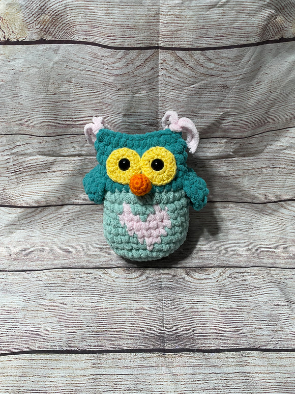 Small Owl Toy w/ Heart
