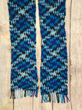Planned Pooling Argyle Scarf for Adult (MS Multi Blue)
