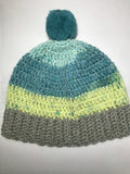 Caribbean Coconut Beanie Hat w/ Pompom (small)