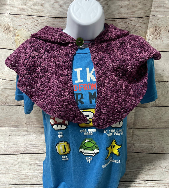 Mulberry Capelet Hooded