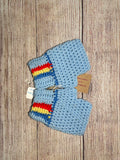 Colorful Pony Child Fingerless Gloves