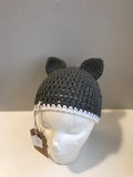 Raccoon Beanie Hat (x-small)