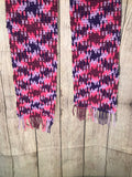Planned Pooling Argyle Scarf for Adult (MS Purple Multi)