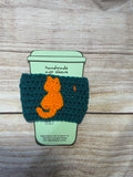 Crochet Cup Sleeve (Cats)