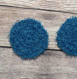Simple Circular Dish Scrubby (2 pack)