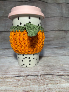 Cotton Cup Sleeve (Pumpkin)
