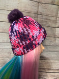 Planned Pooling Beanie Hat w/ Pompom (small)