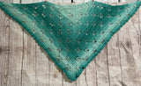 Crochet Butterfly Prayer Shawl (redheart ombré)
