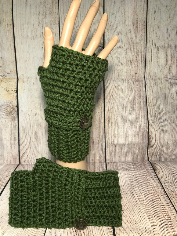 Fancy Fingerless Gloves with Accents (Adult Small)